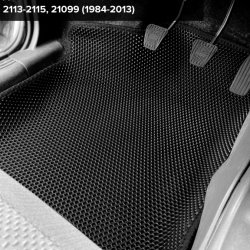 3D коврики EVA с бортами Lada Samara I 2108/2109/21099 (1984-2006)