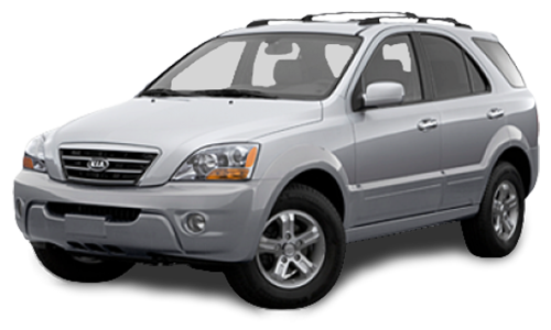 2D коврики EVA в салон и багажник  на Kia Sorento I рестайлинг (2006-2011)