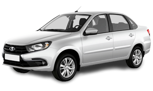 2D коврики EVA в салон и багажник на Lada Granta FL седан (2018-н.в.)