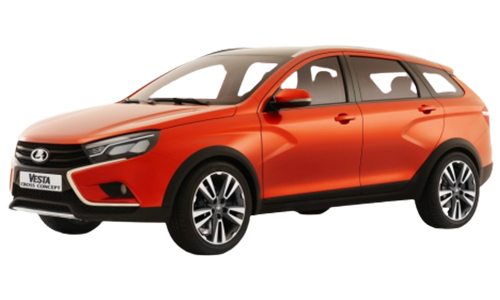 2D коврики EVA в салон и багажник  на Lada Vesta универсал (2015-2022)