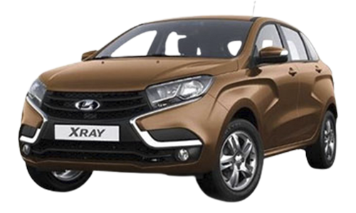 3D коврики EVA с бортами в салон на Lada XRAY (2015-н.в.)