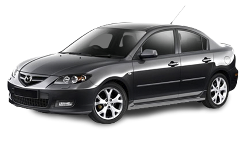 3D коврики EVA с бортами в салон на Mazda 3 I BK (2003-2009)