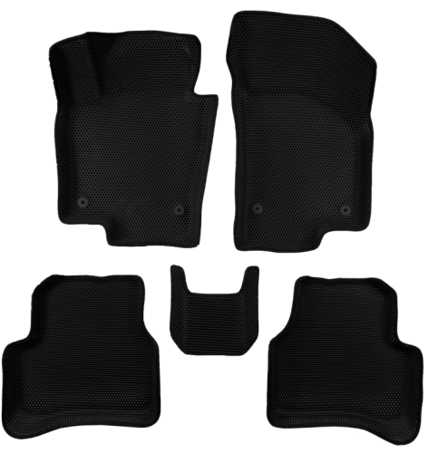 3D коврики EVA с бортами Volkswagen Passat B7 (2011-2015)