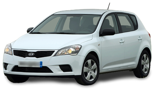 3D коврики EVA с бортами в салон на Kia Ceed I рестайлинг (ED FL) (2010-2012)