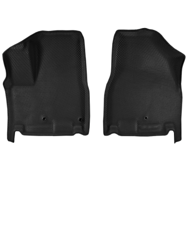 3D коврики EVA с бортами Kia Carnival III передний ряд (2014-2021)