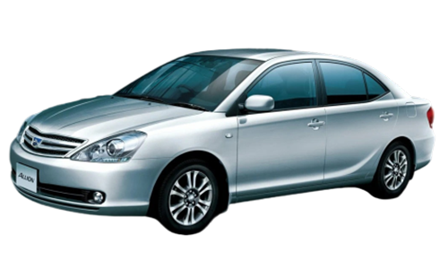 2D коврики EVA в салон и багажник  на Toyota Allion I T240, правый руль (2001-2007)