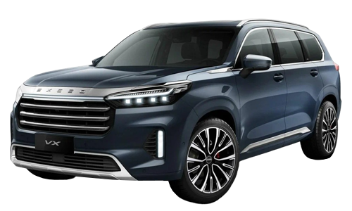 3D коврики EVA с бортами в салон  на EXEED VX 7 мест (2021-н.в.)