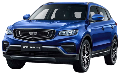 2D коврики EVA в салон и багажник на Geely Atlas Pro FWD (2021-н.в)