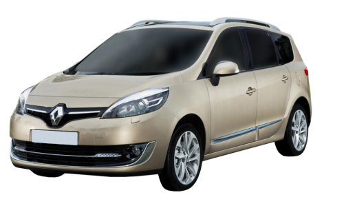 2D коврики EVA в салон и багажник на Renault Grand Scenic III 7 мест (2009-2016)