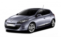 2D коврики EVA в салон и багажник на Renault Megane III 5D хэтчбек (2008-2016)