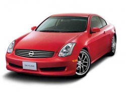 2D коврики EVA в салон на Nissan Skyline XI V35 купе, правый руль (2003-2004)