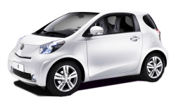 2D коврики EVA в салон на Toyota iQ, правый руль (2008-2011)