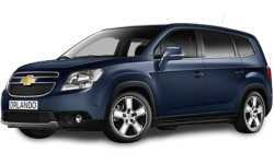 2D коврики EVA в салон и багажник на Chevrolet Orlando I (2010-2018)