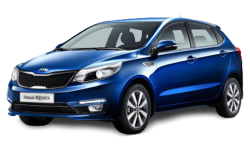 2D коврики EVA в салон и багажник  на Kia Rio III хетчбек (2011-2017)