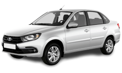 2D коврики EVA в салон и багажник  на Lada Granta FL седан (2018-н.в.)