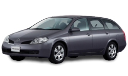 2D коврики EVA в салон на Nissan Primera III P12 универсал, правый руль (2001-2008)