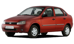 3D коврики EVA с бортами в салон на Lada Kalina I седан, хэтчбек, универсал (2004-2013)