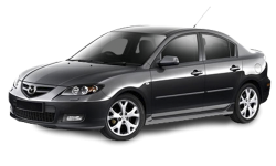 3D коврики EVA с бортами в салон на Mazda 3 I BK (2003-2009)