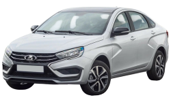 2D коврики EVA в салон и багажник  на Lada Vesta I рестайлинг седан (NG) (2022-н.в)