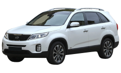 2D коврики EVA в салон и багажник  на Kia Sorento II рестайлинг 7 мест (2012-2021)