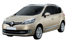 2D коврики EVA в салон и багажник на Renault Grand Scenic III 7 мест (2009-2016)